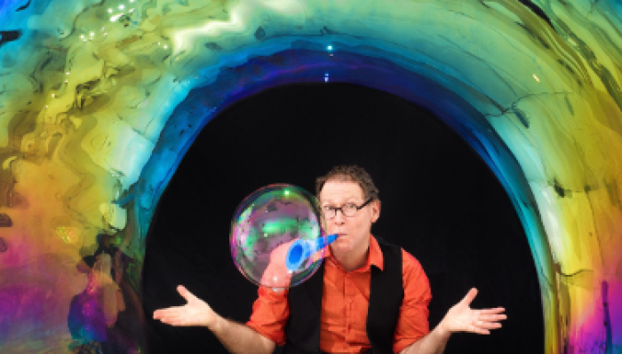 The Amazing Bubble Man